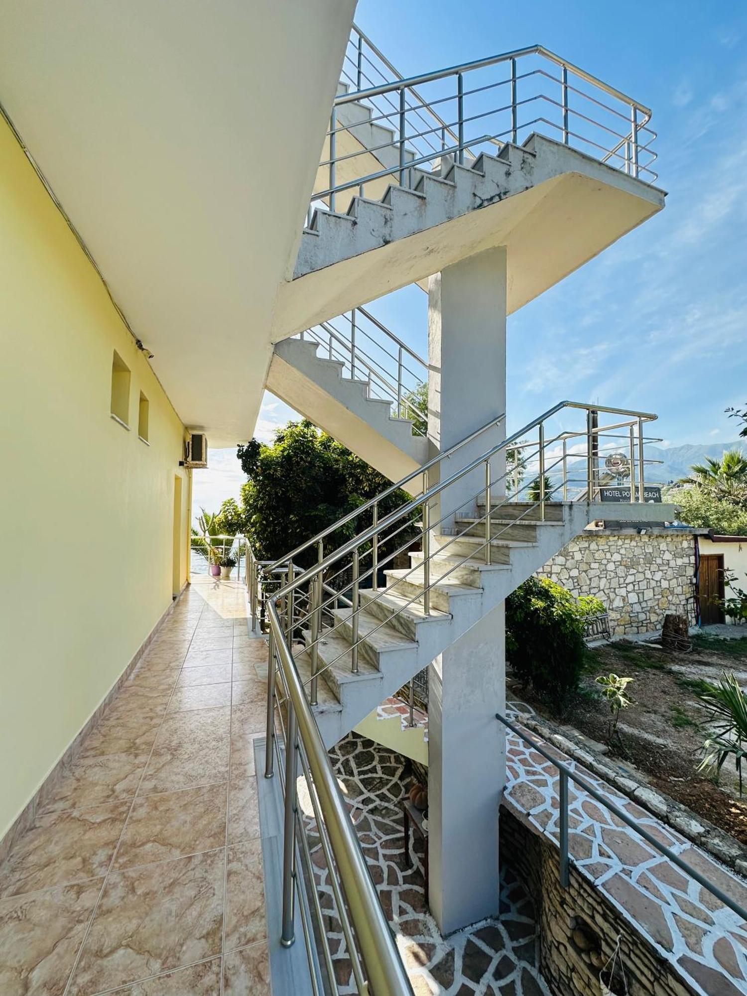 Potami Seashell Hotel Himara Kültér fotó